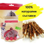 Органични лакомства за кучета с Archy''s Cuisine shiny coat- патешки солети с риба за красива кожа и козина 100гр